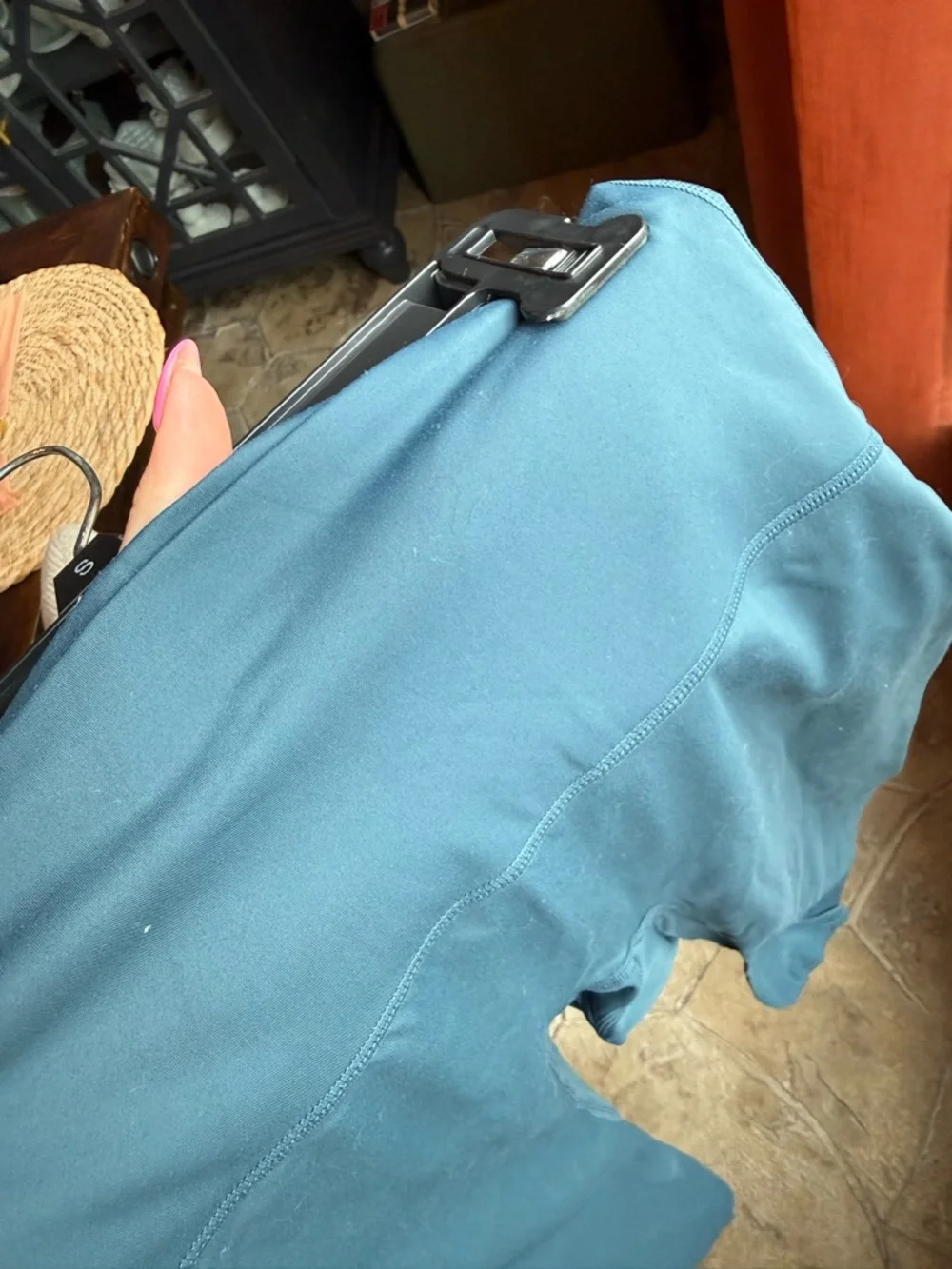 Lululemon Leggings Blue High Rise Medium 6 Athleisure